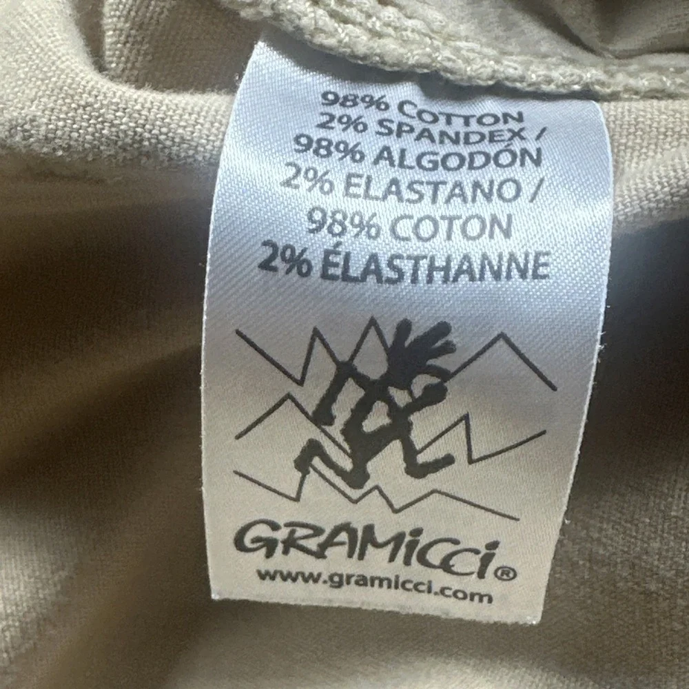 Gramicci Original Freedom Pants Mens 32x30 Khaki Tan Outdoor Pants Pockets